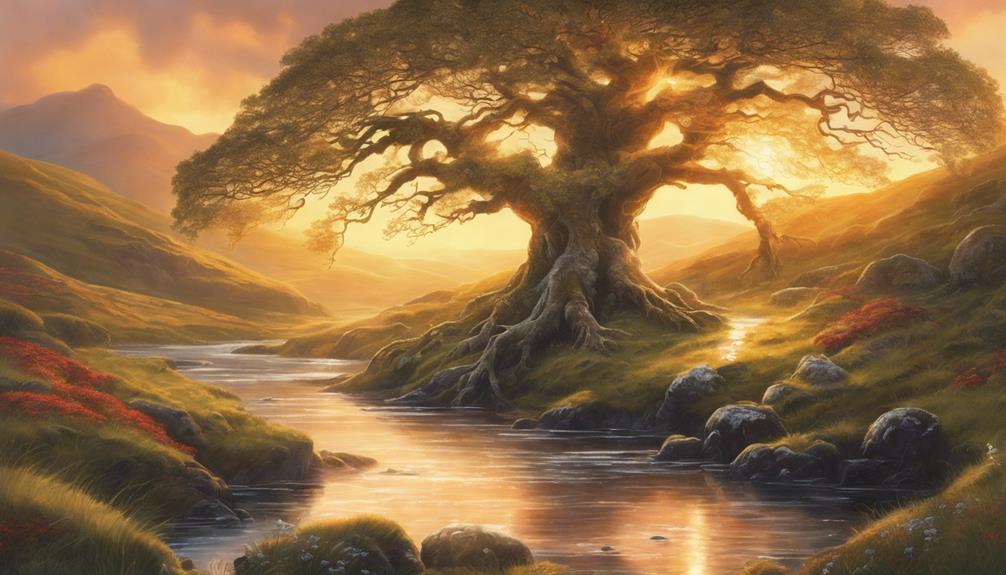 celtic lore emphasizes nature